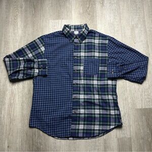 Brooks Brothers Regent Colorblock Plaid Flannel Shirt